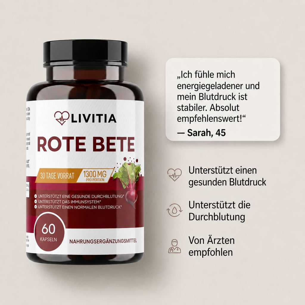 Livitia Rote Bete Kapseln