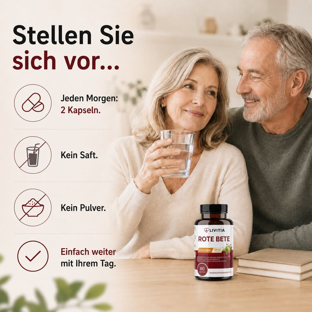 Livitia Rote Bete Kapseln
