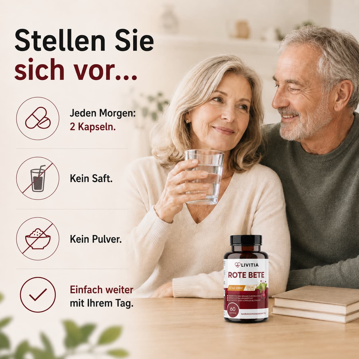 Livitia Rote Bete Kapseln